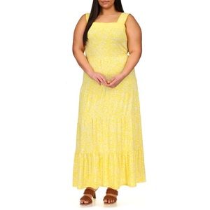 Plus Size Sunflower Dress 